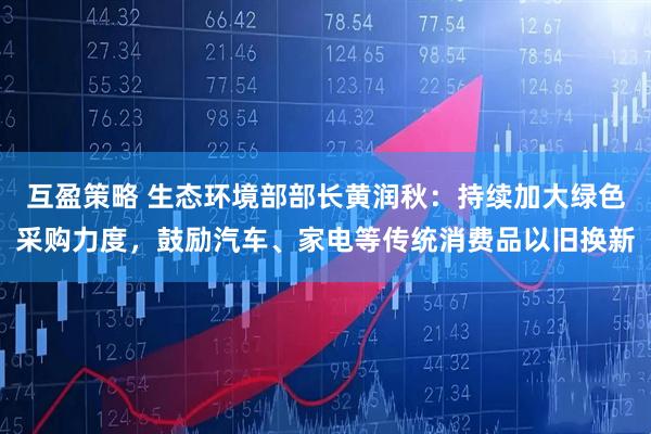 互盈策略 生态环境部部长黄润秋：持续加大绿色采购力度，鼓励汽车、家电等传统消费品以旧换新